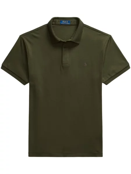 Șapcă Polo Ralph Lauren cu dungi din fleece verde