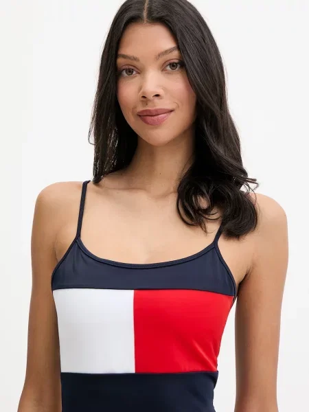 Tommy Hilfiger Top Tmavomodrá