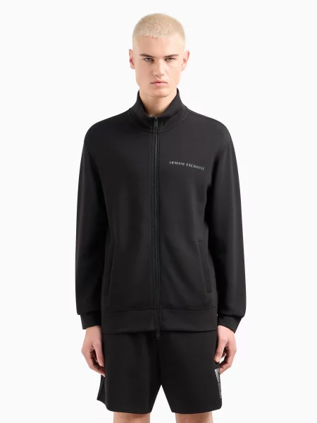 Свитер Armani Exchange из модала черный