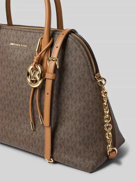 Torebka z wzorem z logo model FREDDIE' Michael Michael Kors czarna
