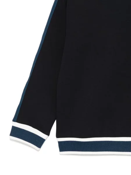 Bluza dziecięca Emporio Armani niebieska