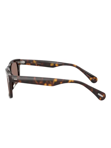 Ochelari de soare Oliver Peoples verde