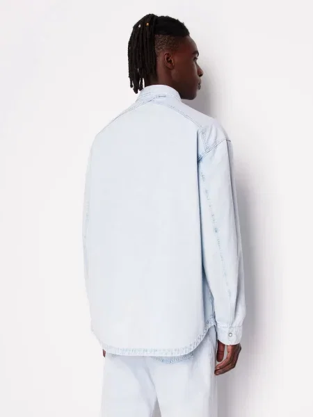 Рубашка Armani Exchange синяя