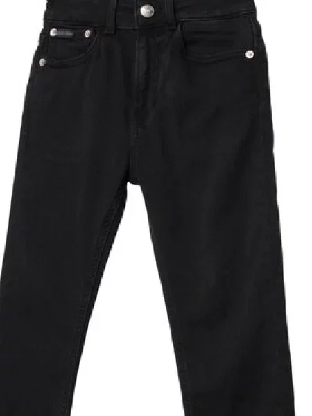 Calvin Klein Džíny essential black stretch černé