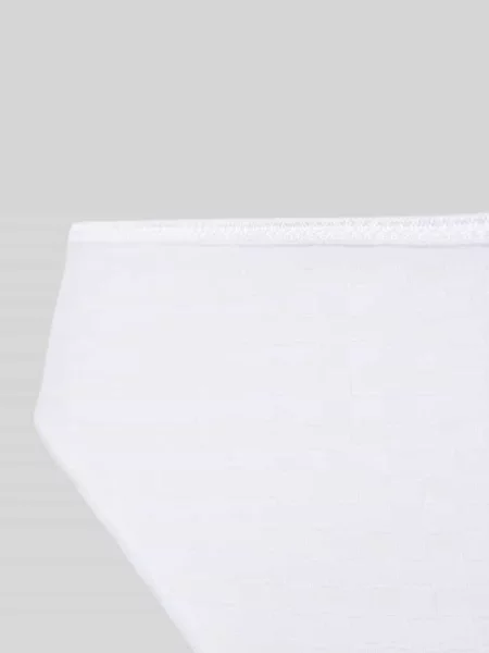Stringi z fakturowanym wzorem model ‘Avero Thong’ Marie Jo białe