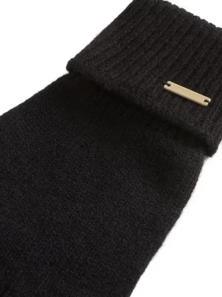 Mănuși Woolrich din cașmir negru