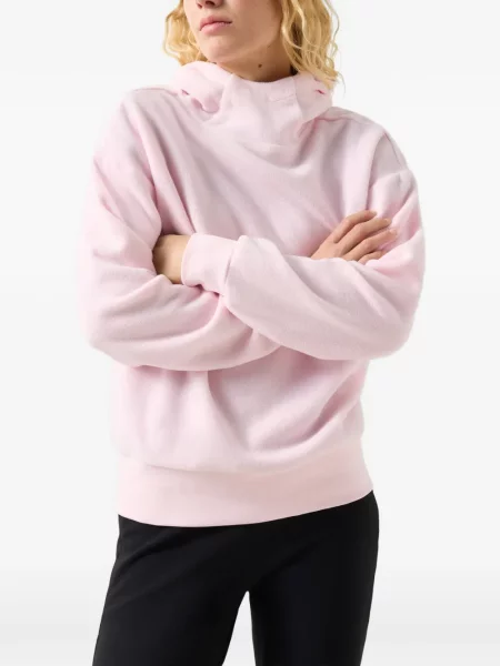 Hanorac cu glugă Bogner Fire+ice din fleece cu autograf roz