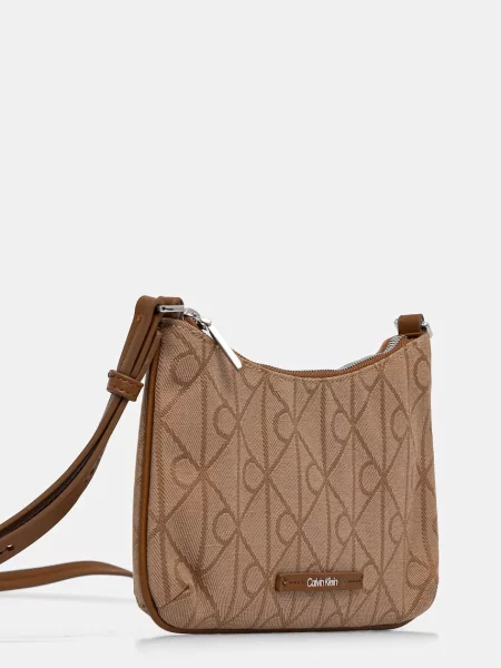 Calvin Klein geantă crossbody pentru femei maro