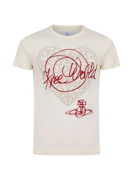 Tricou Vivienne Westwood cu motiv cu inimi