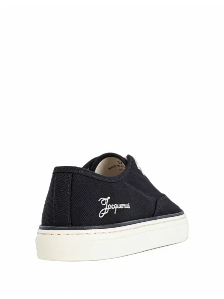 Sneakerși Jacquemus cu autograf negru