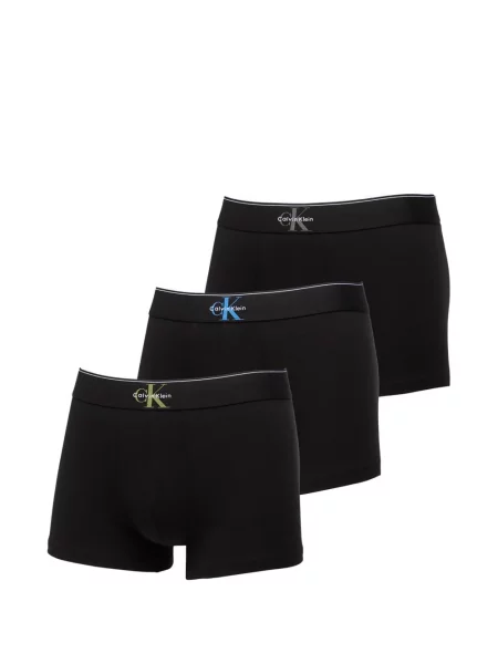 Zokni Calvin Klein autogrammal fekete