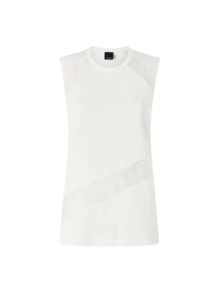 Dzianinowy top Pinko biały