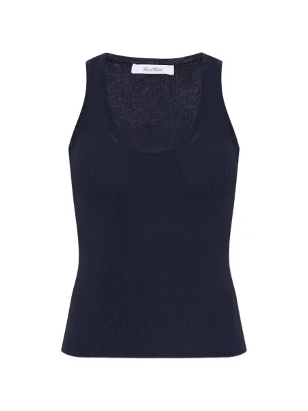 Top Max Mara tricotate albastru