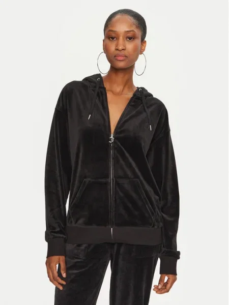 Juicy Couture Суитшърт Halan Oversize черен