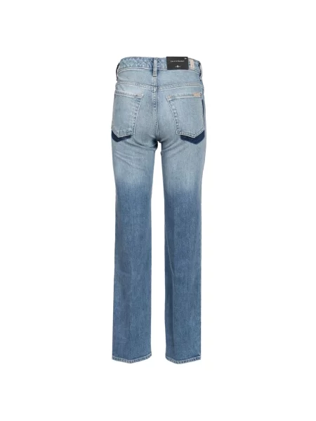 Jeansy 7 For All Mankind niebieskie