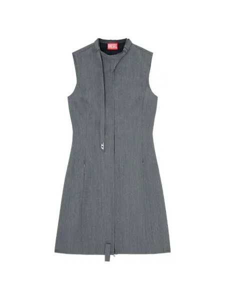 Rochie mini Diesel fără mâneci de costum mini gri