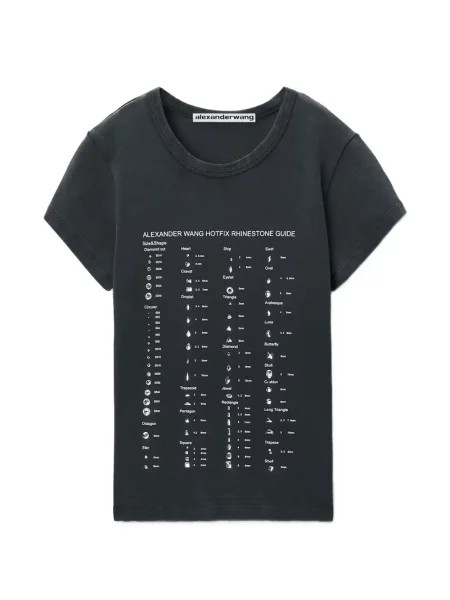 Tricou Alexander Wang gri