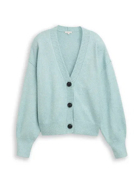 TOM TAILOR Kardigan světlemodrá