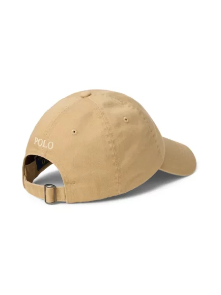 Polo Ralph Lauren czapka z daszkiem beżowa