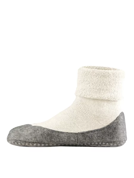 Papuci Din Lână Pentru Femei Falke Cosyshoe alb