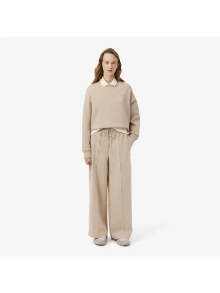 Спортивные штаны Lacoste бежевые