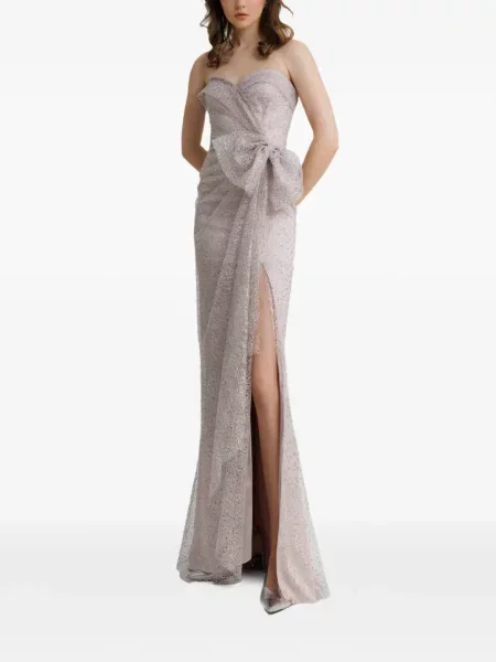 Rochie Gemy Maalouf cu funde violet