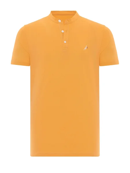 Moxx Paris Tricou portocaliu deschis alb