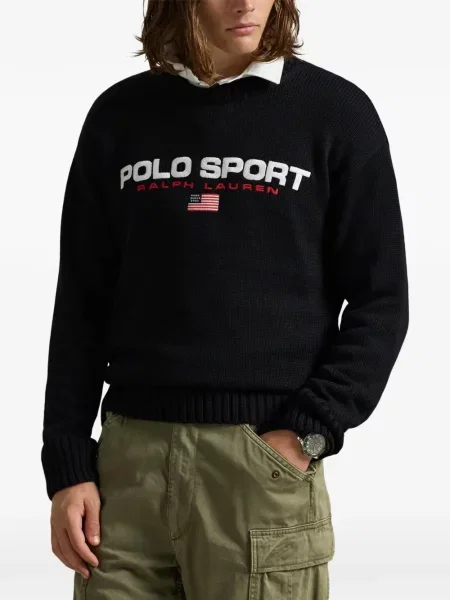 Șosete Polo Ralph Lauren cu broderie în carouri de flanelă verde