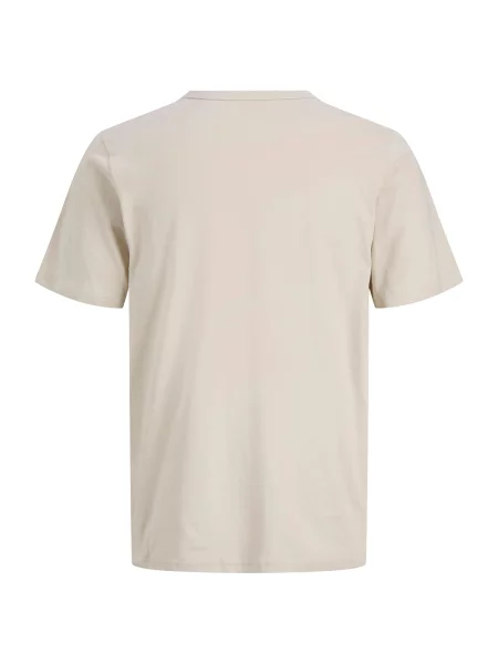 JACK & JONES Tričko JJCLEVELAND krémová