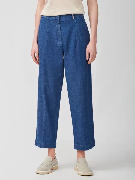 Штани Panicale Cashmere сині