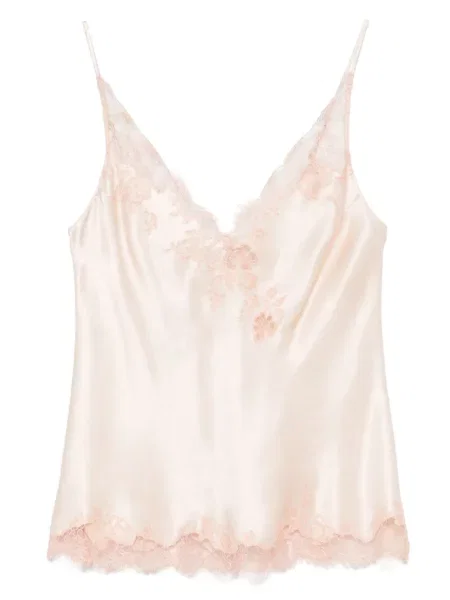 Maiou Carine Gilson de mătase roz