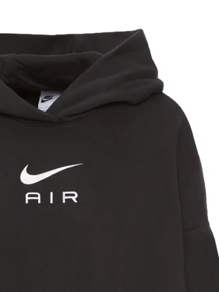 Флийс бягане тениска Nike с автограф сиво