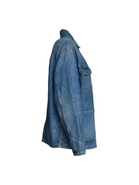 Kurtka jeansowa Carhartt Wip niebieska