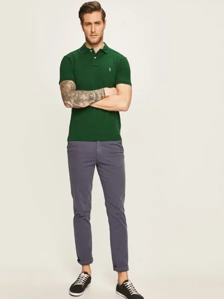 Polo Ralph Lauren Tricou verde kaki