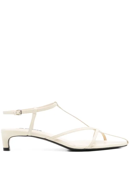 Sandale Jil Sander alb