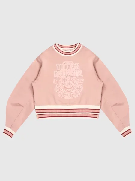 Детский свитшот Dolce&gabbana розовый