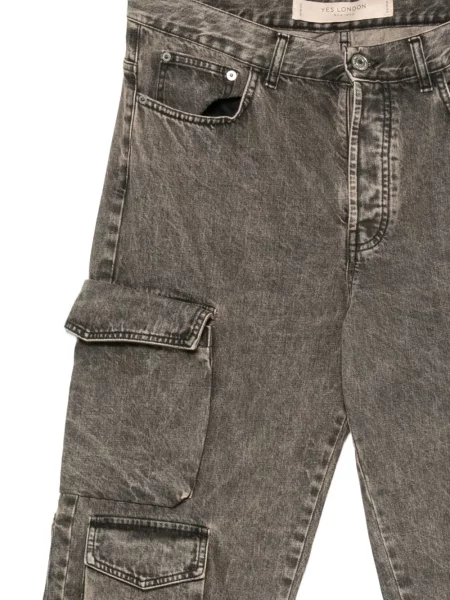 Pantaloni cargo Yes London negru