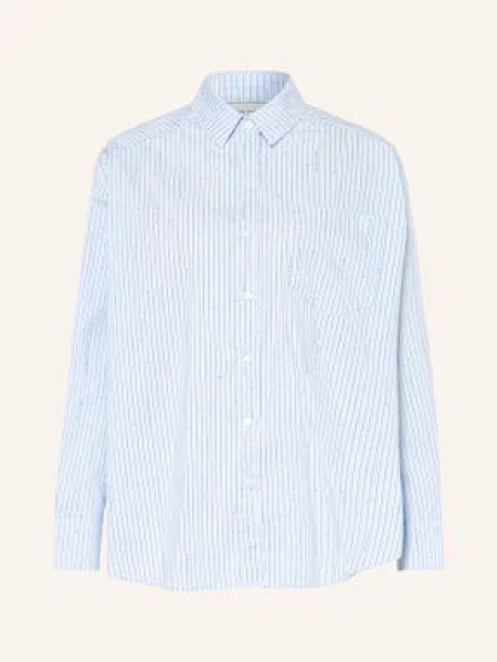 Neo Noir Koszula Dalma Z Ozdobnymi Kamykami blau biała