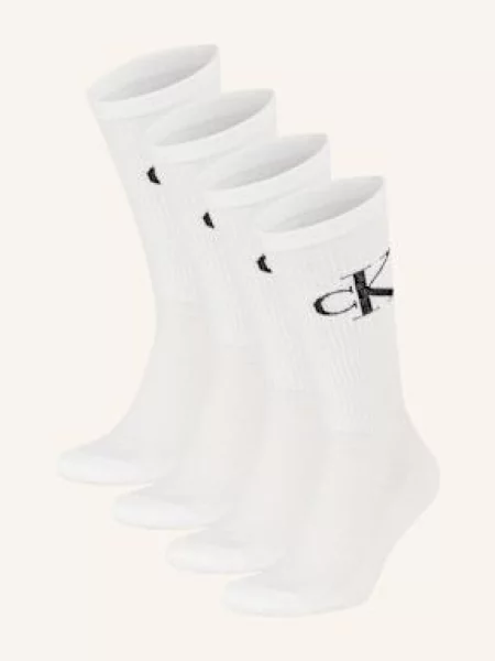 Calvin Klein Ponožky V Balení white bílé