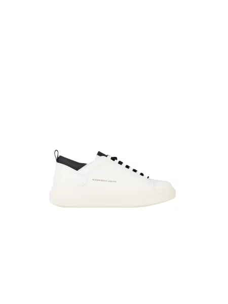 Sneakersy Alexander Smith skórzane białe