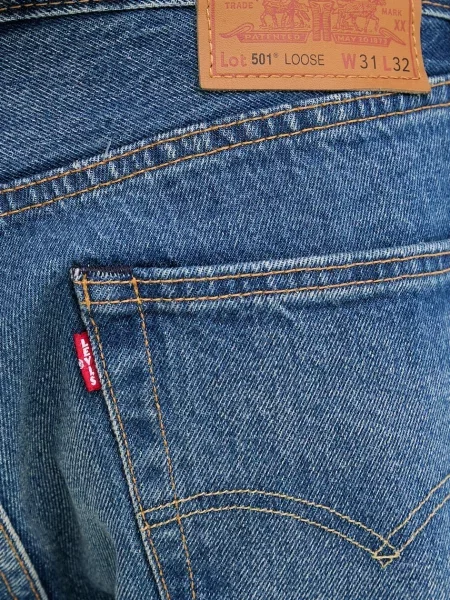Levi's дънки loose мъжки LOOSE синьо