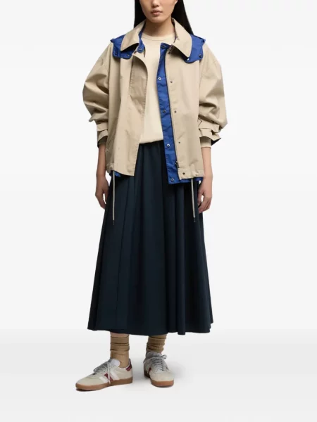 Jachetă cu două fețe Aspesi cu glugă