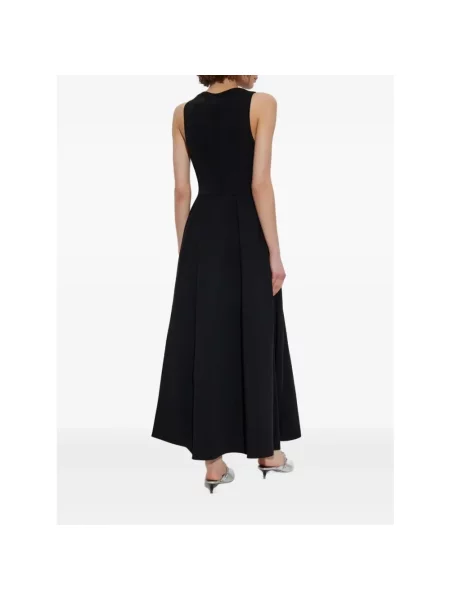 Sukienka maxi Emporio Armani czarna