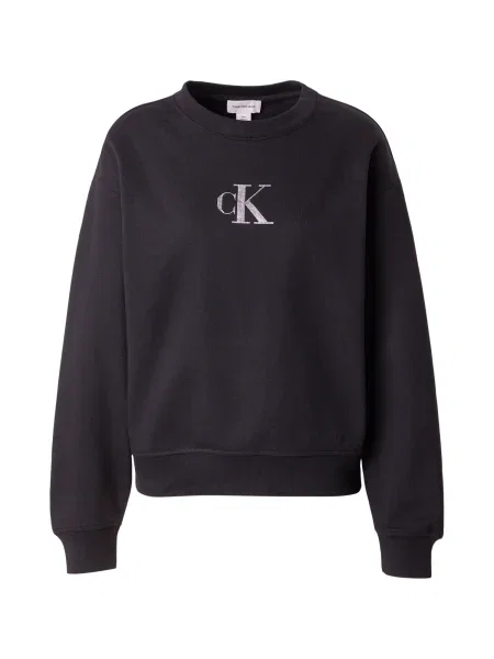 Geacă de blugi Calvin Klein Jeans negru