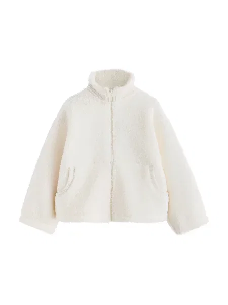 Next Jachetă fleece ecru