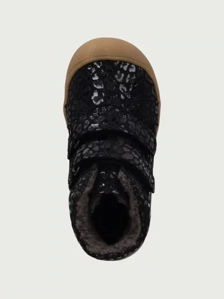 Froddo gyerek bőr téli cipő OLLIE WOOL TEX fekete