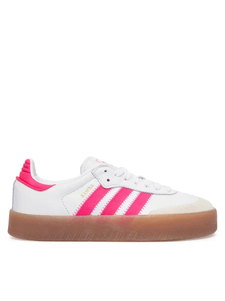 ADIDAS ORIGINALS Tenisky Samba zlatá / ružová biela