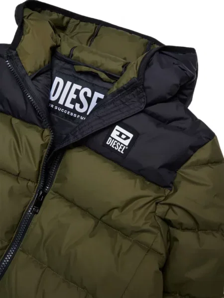 Kurtka dziecięca Diesel zielona