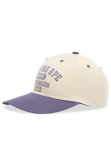 Czapka z daszkiem A Bathing Ape® fioletowa