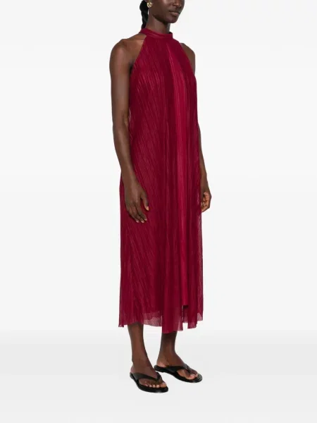 Rochie midi Gongdid Design roșu